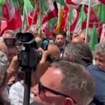 Roma, alla manifestazione per Gaza anche Leoluca Orlando e Boccia