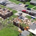 Arkansas, maxi tornado devasta le case: le immagini del drone