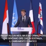 Cambiamento climatico, l’attacco di Macron ai Paesi negazionisti