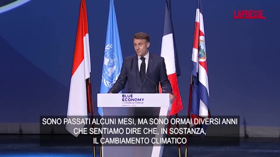 Cambiamento climatico, l’attacco di Macron ai Paesi negazionisti Cambiamento climatico, l’attacco di Macron ai Paesi negazionisti