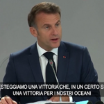 Macron apre conferenza Onu su oceani a Nizza: “Essere qui è vittoria ma vittoria fragile”