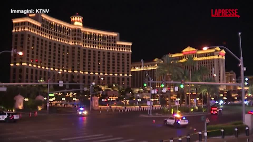usa sparatoria sulla strip di las vegas 2 morti