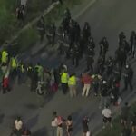 Usa, manifestazioni in Texas contro le politiche sull’immigrazione di Trump