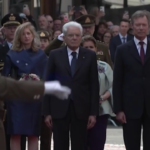 Mattarella in Lussemburgo, il capo dello Stato ricevuto dai Granduchi a Palazzo Granducale