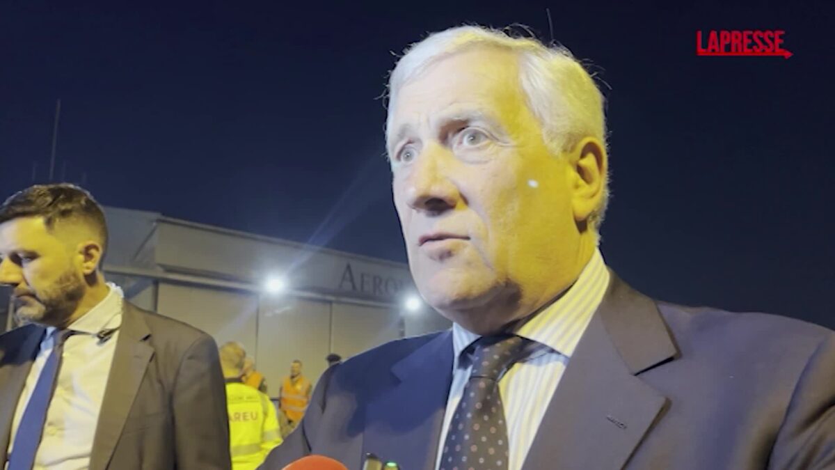 Da Gaza a Milano, Tajani: “Siamo quasi a 1000 palestinesi portati in Italia”