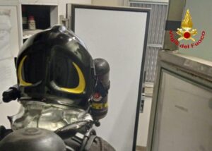 Vigili del fuoco al Politecnico di Milano