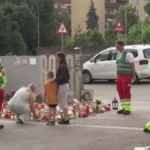 Strage di Graz, candele e fiori in memoria delle vittime