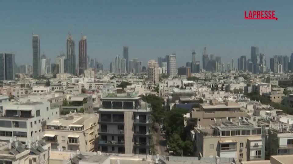 israele gli abitanti di tel aviv dopo l8217attacco all8217iran non abbiamo paura