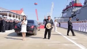 Nord Corea, riparato e varato cacciatorpediniere danneggiato