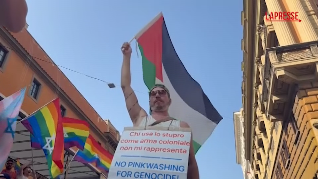Roma Pride 2025: 5 minuti di silenzio per vittime a Gaza, carro ebraico non partecipa Roma Pride 2025: 5 minuti di silenzio per vittime a Gaza, carro ebraico non partecipa