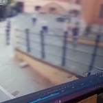 Carceri, detenuto evade dal Santo Spirito di Roma: l’inseguimento catturato dalle telecamere