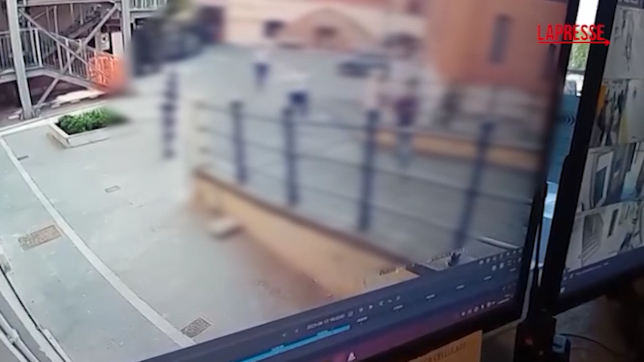 carceri detenuto evade dal santo spirito di roma l8217inseguimento catturato dalle telecamere