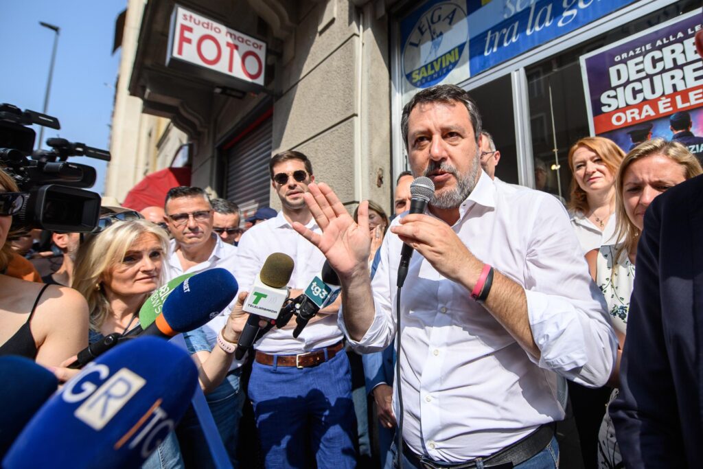 Olimpiadi 2026, Salvini: “Saranno Giochi di pace, ci sarà bandiera Israele” Olimpiadi 2026, Salvini: “Saranno Giochi di pace, ci sarà bandiera Israele”
