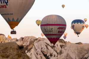 Turchia, Lo spettacolo delle mongolfiere in Cappadocia