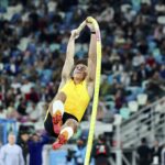 Duplantis, nuovo record del mondo nel salto con l’asta: 6,28 metri