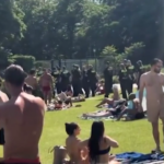 Berlino, decine di poliziotti fanno irruzione in una piscina all’aperto: il video virale sui social