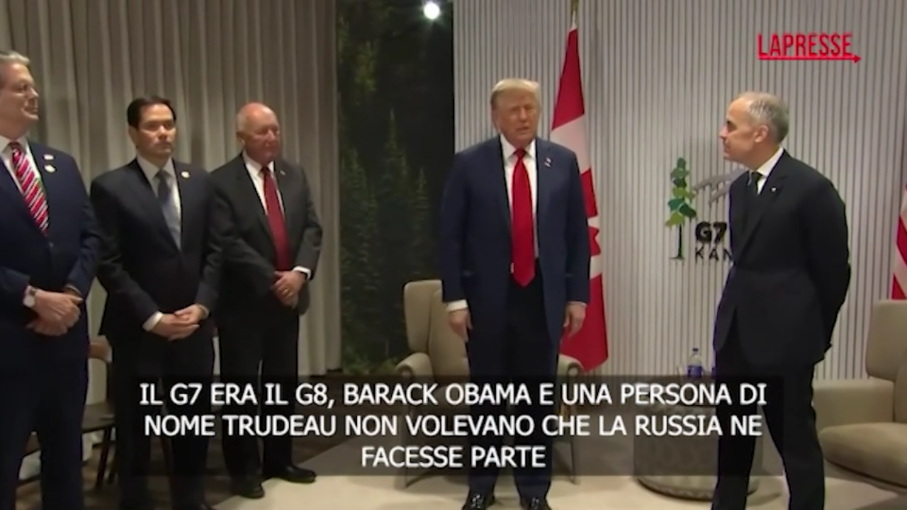 G7, Trump: “Cacciare la Russia dal vertice è stato un errore” G7, Trump: “Cacciare la Russia dal vertice è stato un errore”