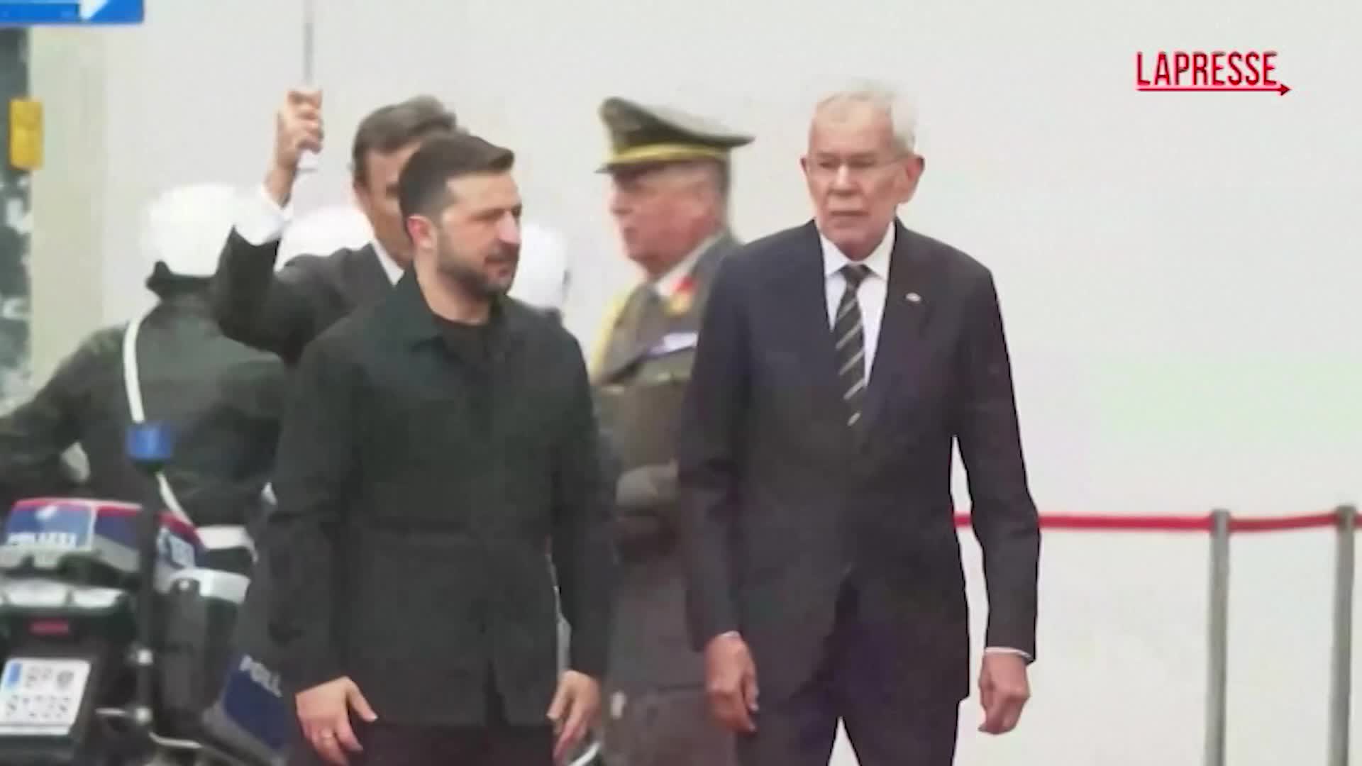 Zelensky in Austria per la prima volta dall’inizio della guerra Zelensky in Austria per la prima volta dall’inizio della guerra