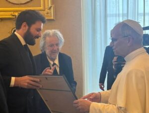 Papa Leone XIV incontra Al Pacino