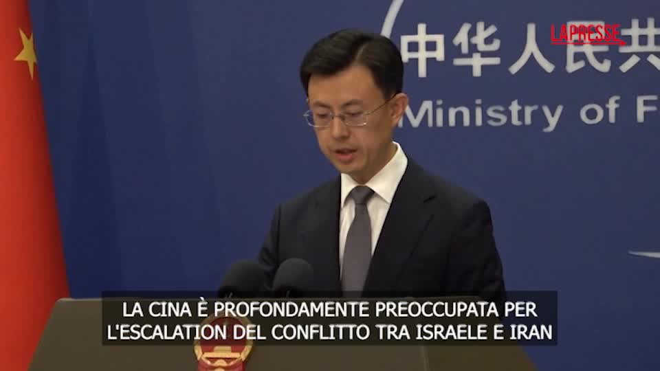 israele iran cina profondamente preoccupati per l8217escalation