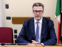 Giancarlo Giorgetti, ministro dell'Economia, in audizione sugli effetti del calo demografico sui conti pubblici
