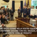 La domanda di Trump alla Juve: “Le donne potrebbero giocare con voi?”