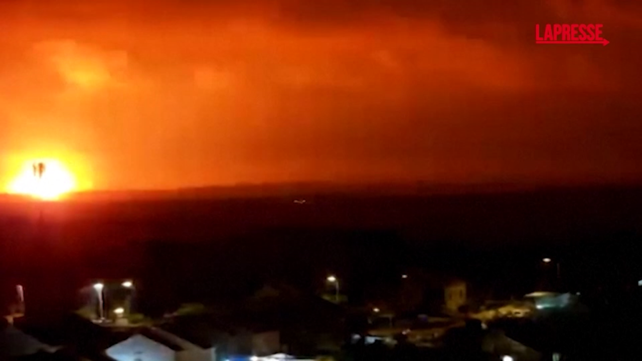 esplosione all8217orizzonte di gaza israele continua ad attaccare la striscia