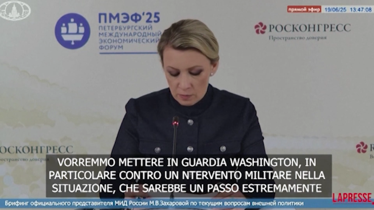 Israele Iran, Russia: “Intervento Usa passo estremamente pericoloso” Israele Iran, Russia: “Intervento Usa passo estremamente pericoloso”