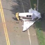 Usa, piccolo aereo si schianta in Massachusetts: il video del velivolo distrutto