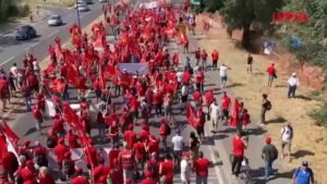 Sciopero 20 giugno, a Bologna metalmeccanici bloccano la tangenziale