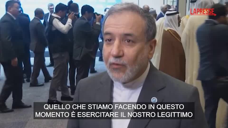 israele iran araghchi pericoloso per tutti se gli usa partecipassero alla guerra