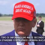 Israele-Iran, Trump: “Gabbard? Sull’atomica iraniana si sbaglia”