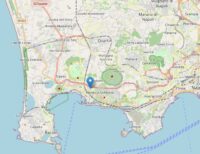 L'epicentro del terremoto nella notte del 21 giugno ai Campi Flegrei