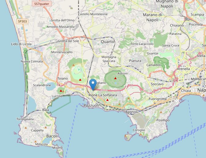 Campi Flegrei, nuovo terremoto: magnitudo 3.2 Campi Flegrei, nuovo terremoto: magnitudo 3.2