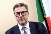 Il ministro dell'Economia, Giancarlo Giorgetti