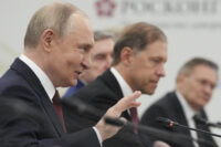 Il presidente russo Vladimir Putin, che ha detto che l'Iran ha diritto a un programma nucleare civile