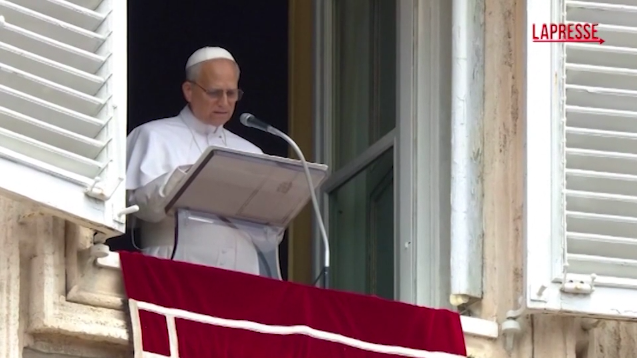 Papa Leone XIV, l’appello alla pace durante l’Angelus Papa Leone XIV, l’appello alla pace durante l’Angelus