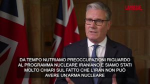Usa-Iran, Starmer: “Ora Teheran torni al tavolo dei negoziati”