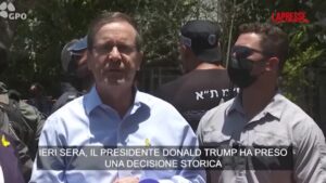 Israele, Herzog visita i luoghi colpiti dai missili iraniani a Tel Aviv