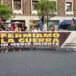 Attacco Usa in Iran, pro-pal in protesta sotto l’ambasciata americana a Roma