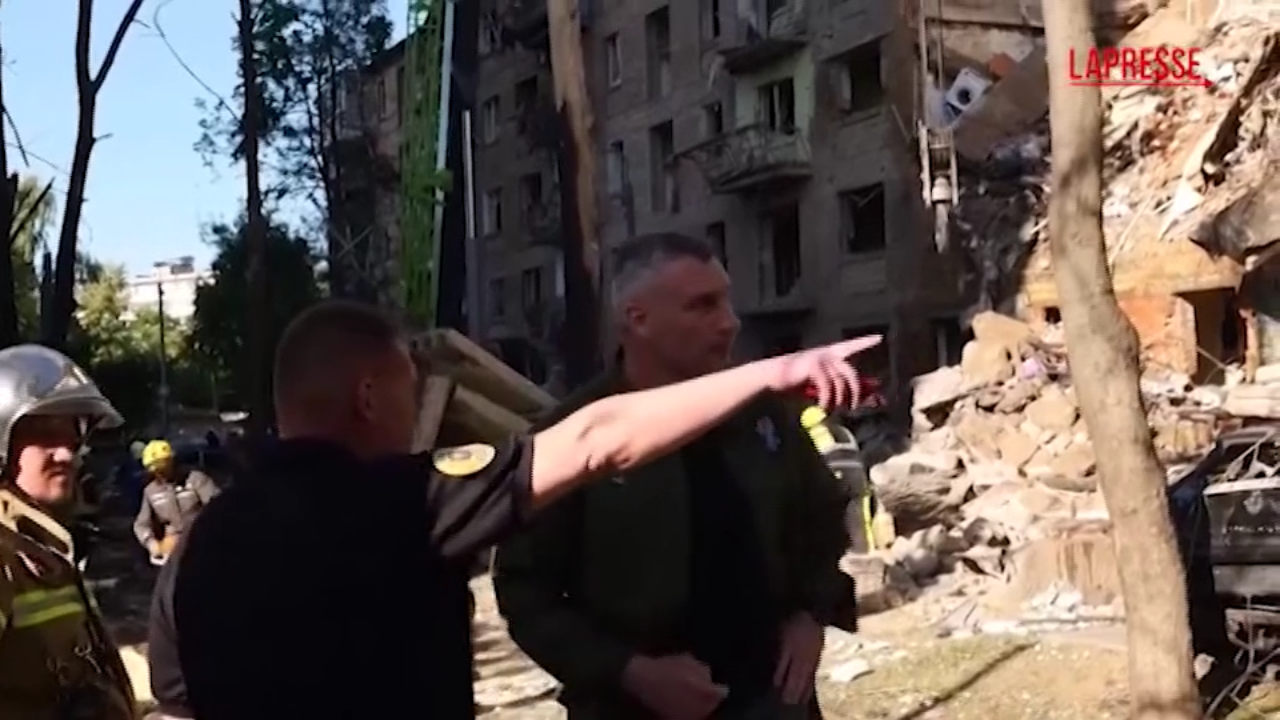 ucraina missili russi su kiev sindaco klitschko sui luoghi colpiti