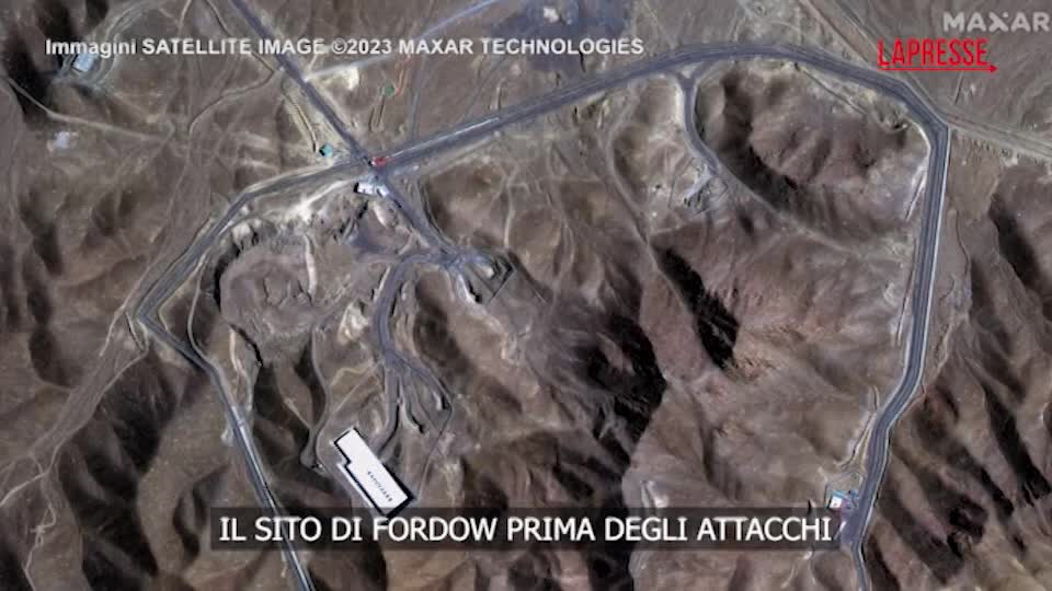 Usa Iran, il sito nucleare di Fordow prima e dopo gli attacchi Usa Iran, il sito nucleare di Fordow prima e dopo gli attacchi