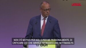 Iran, Merz: “Non c’è motivo di criticare raid Israele e Usa”