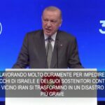 Erdogan: “Non approviamo gli attacchi alla sovranità dell’Iran”
