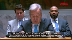 Israele-Iran, Guterres: “La pace non può essere imposta, deve essere scelta”