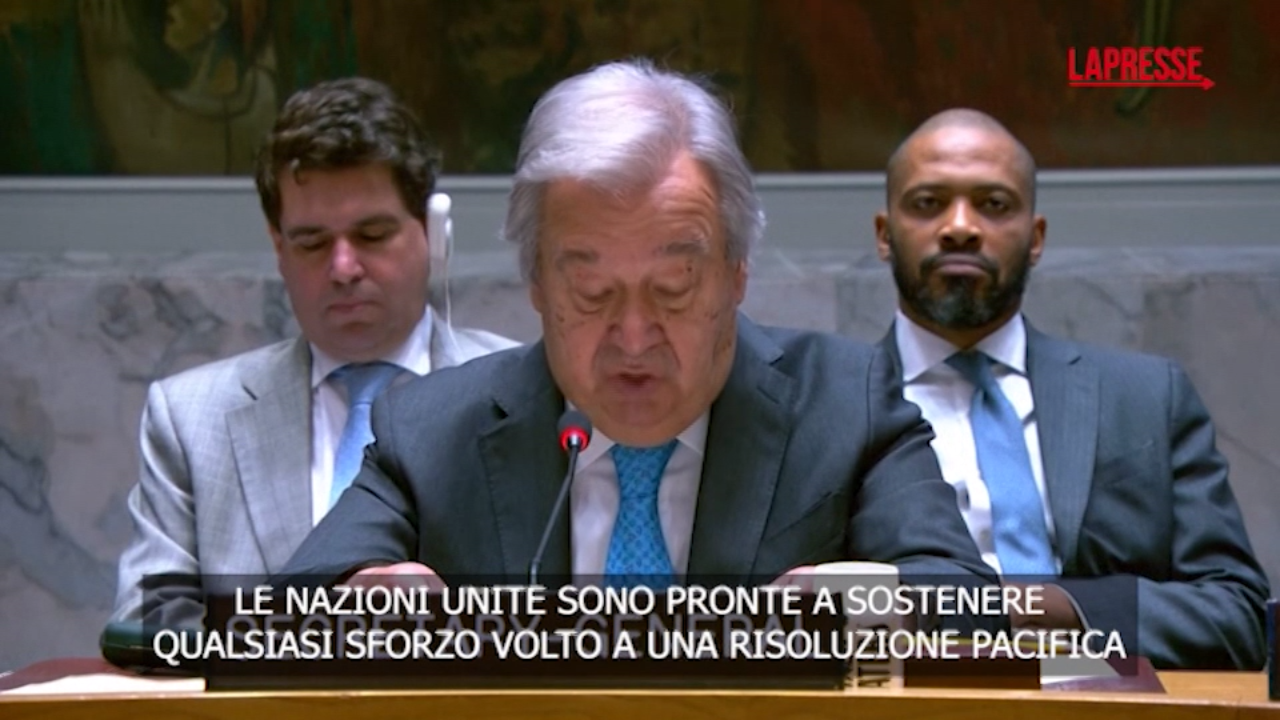 Israele Iran, Guterres: “La pace non può essere imposta, deve essere scelta” Israele Iran, Guterres: “La pace non può essere imposta, deve essere scelta”