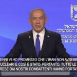 Iran, Netanyahu: “Teheran non avrà mai armi nucleari”