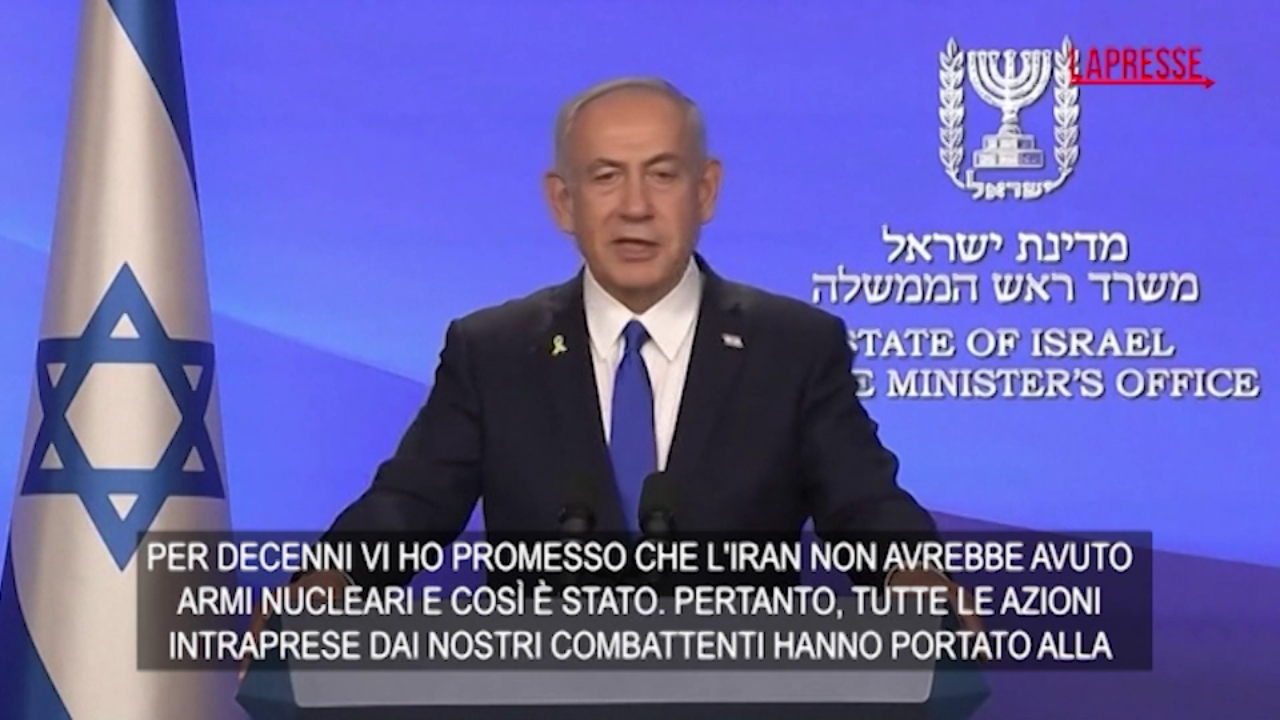 Iran, Netanyahu: “Teheran non avrà mai armi nucleari” Iran, Netanyahu: “Teheran non avrà mai armi nucleari”