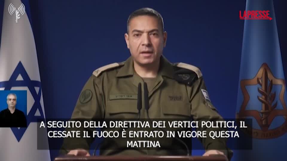 idf il cessate il fuoco con l8217iran 232 effettivo da questa mattina