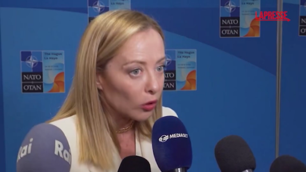 Vertice Nato, Meloni: “Obiettivo 5% non per compiacere qualcuno ma per noi”